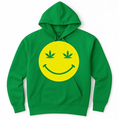 Vintage Happy Pot Smiley Face Hoodie