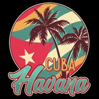 Vintage Havana Cuba Emblem  Backpack