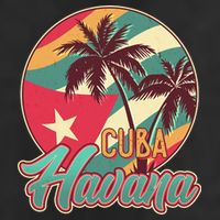 Vintage Havana Cuba Emblem  Trucker Hat