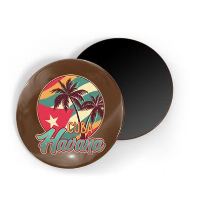 Vintage Havana Cuba Emblem  Magnet