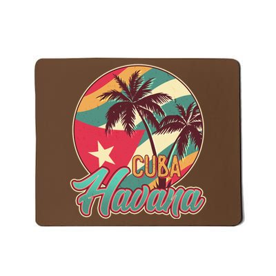 Vintage Havana Cuba Emblem  Mousepad