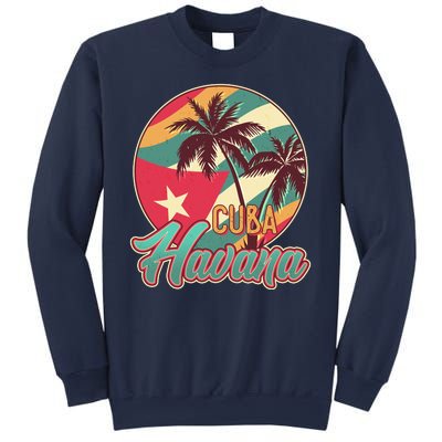 Vintage Havana Cuba Emblem  Sweatshirt