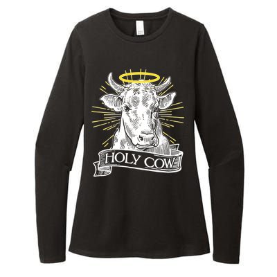 Vintage Holy Cow Womens CVC Long Sleeve Shirt