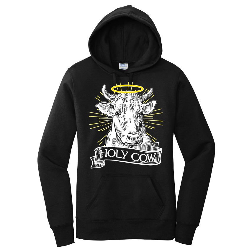 Vintage Holy Cow Women's Pullover Hoodie