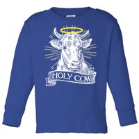 Vintage Holy Cow Toddler Long Sleeve Shirt