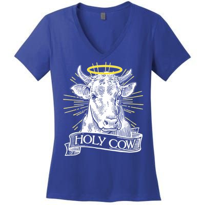 Vintage Holy Cow Women's V-Neck T-Shirt