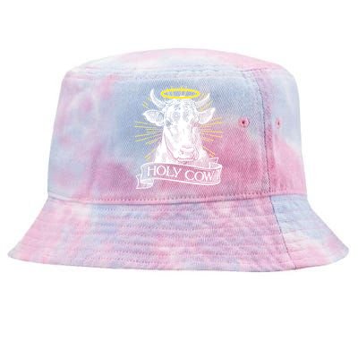 Vintage Holy Cow Tie-Dyed Bucket Hat