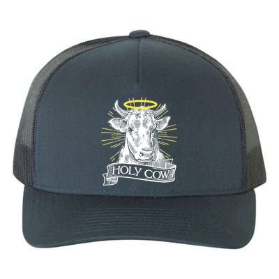 Vintage Holy Cow Yupoong Adult 5-Panel Trucker Hat