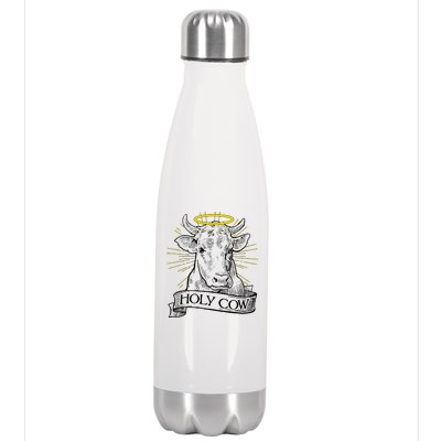 Vintage Holy Cow Stainless Steel Insulated Water Bottle