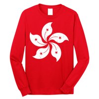 Vintage Hong Kong Flag Long Sleeve Shirt