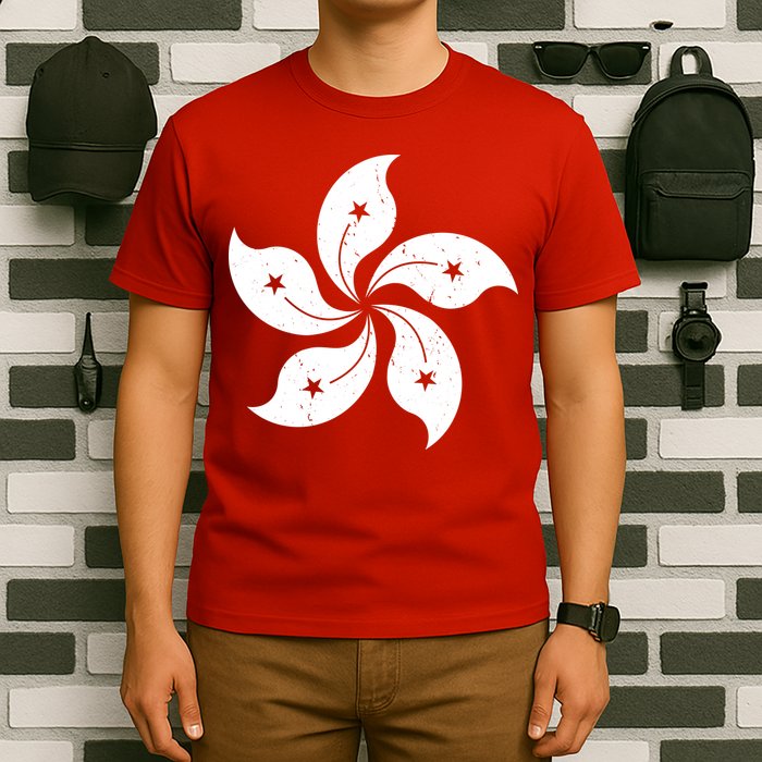 Vintage Hong Kong Flag T-Shirt