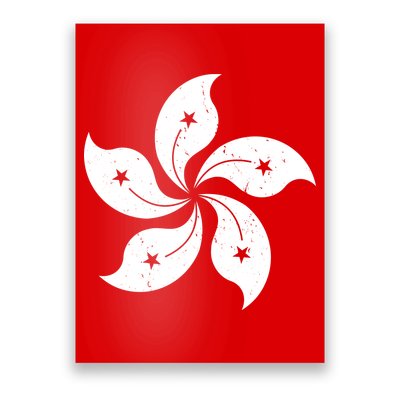 Vintage Hong Kong Flag Poster