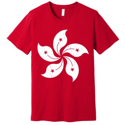 Vintage Hong Kong Flag Premium T-Shirt