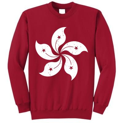 Vintage Hong Kong Flag Tall Sweatshirt