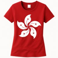 Vintage Hong Kong Flag Womens T-Shirt