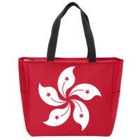 Vintage Hong Kong Flag Zip Tote Bag