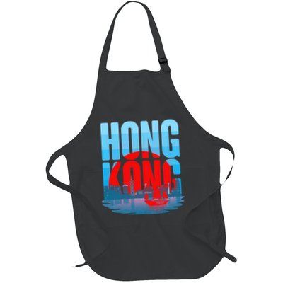 Vintage Hong Kong Skyline Apron