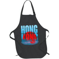 Vintage Hong Kong Skyline Apron