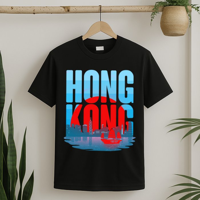 Vintage Hong Kong Skyline T-Shirt