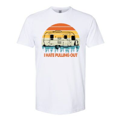 Vintage I Hate Pulling Out Camping Softstyle® CVC T-Shirt