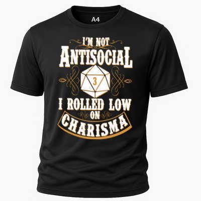 Vintage I'm Not Antisocial I Rolled Low On Charisma Performance Shirt