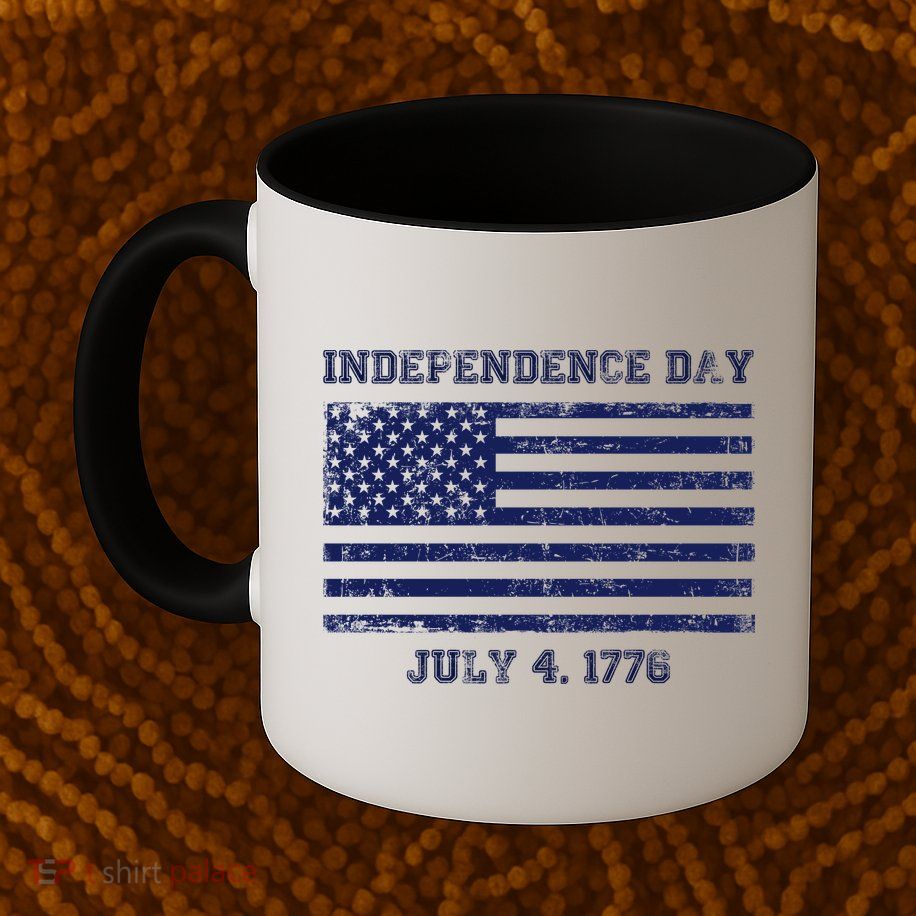 Vintage Independence Day 1776 Mug