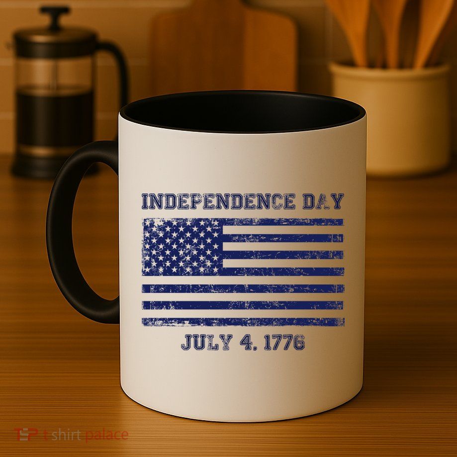 Vintage Independence Day 1776 Mug