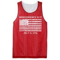 Vintage Independence Day 1776 Mesh Reversible Basketball Jersey Tank