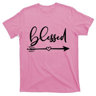 Vintage Inspirational Blessed  T-Shirt