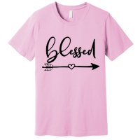 Vintage Inspirational Blessed  Premium T-Shirt