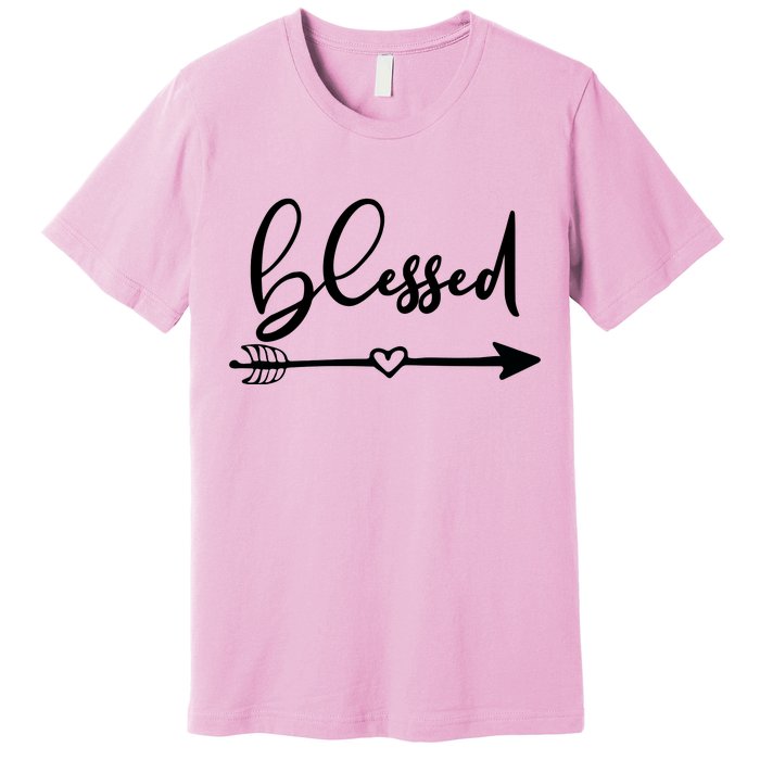 Vintage Inspirational Blessed  Premium T-Shirt