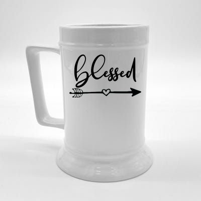 Vintage Inspirational Blessed  Beer Stein