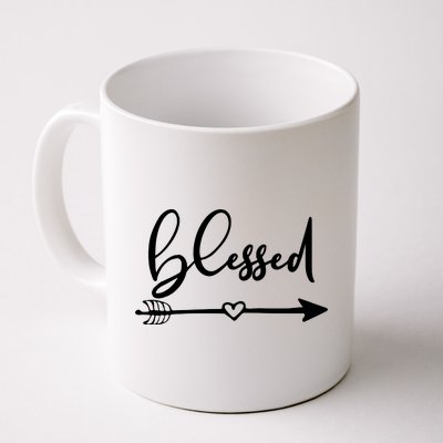 Vintage Inspirational Blessed  Coffee Mug