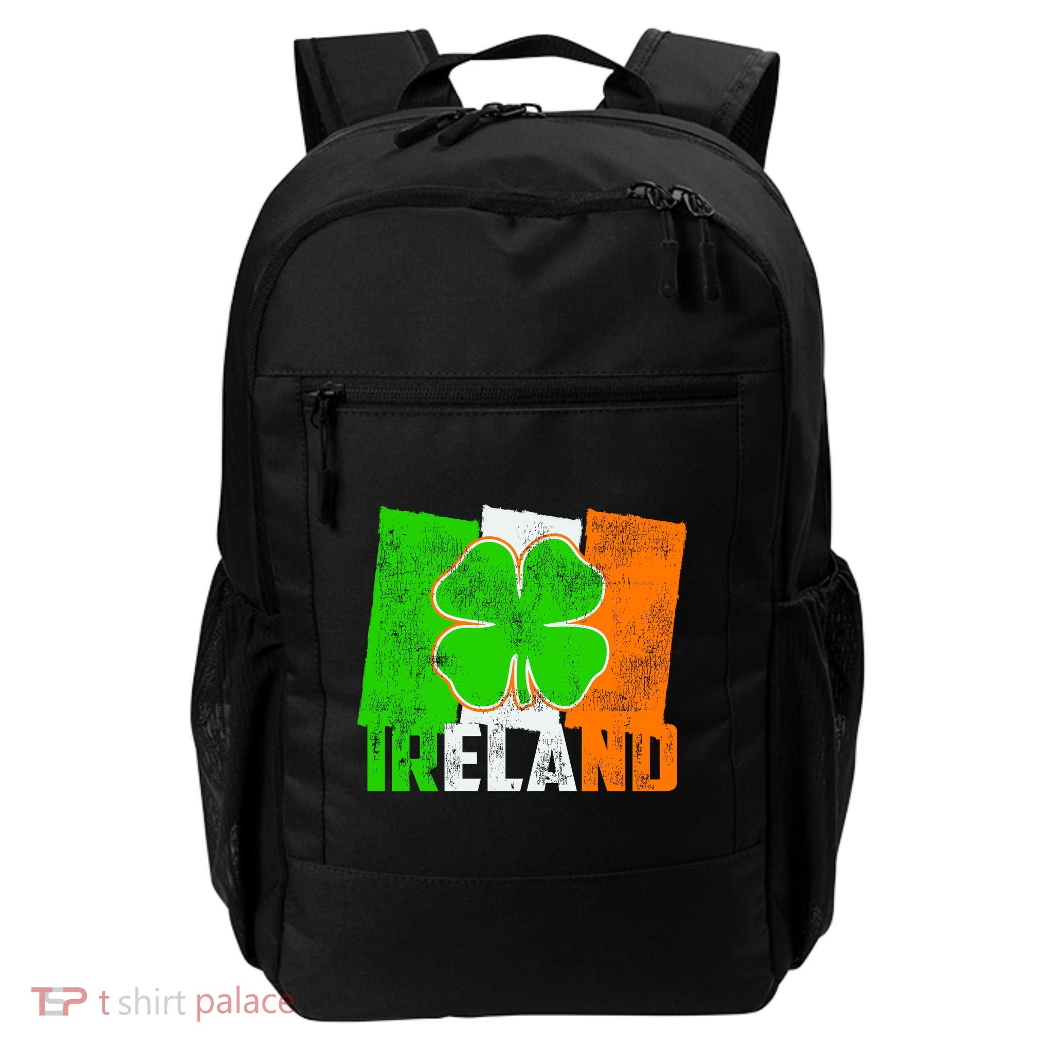 Vintage Ireland Irish Flag St. Patrick's Day Backpack