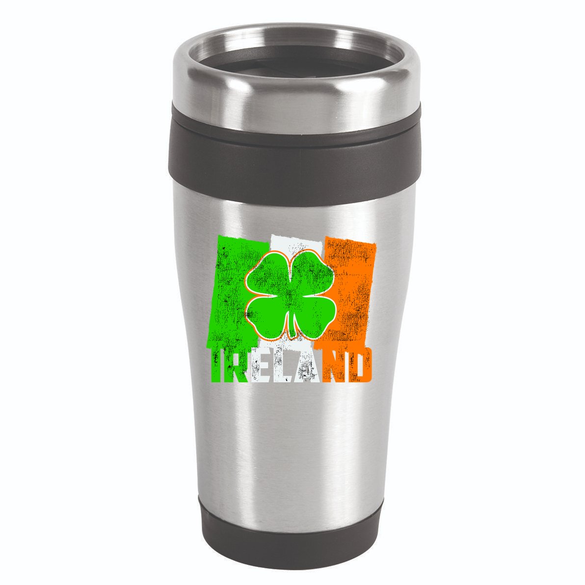 Vintage Ireland Irish Flag St. Patrick's Day 16oz Travel Tumbler
