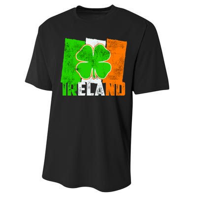 Vintage Ireland Irish Flag St. Patrick's Day Performance Sprint T-Shirt