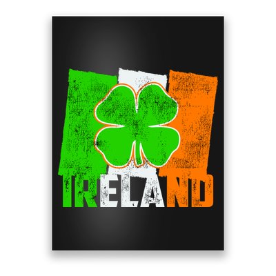Vintage Ireland Irish Flag St. Patrick's Day Poster