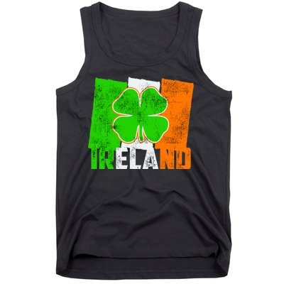 Vintage Ireland Irish Flag St. Patrick's Day Tank Top