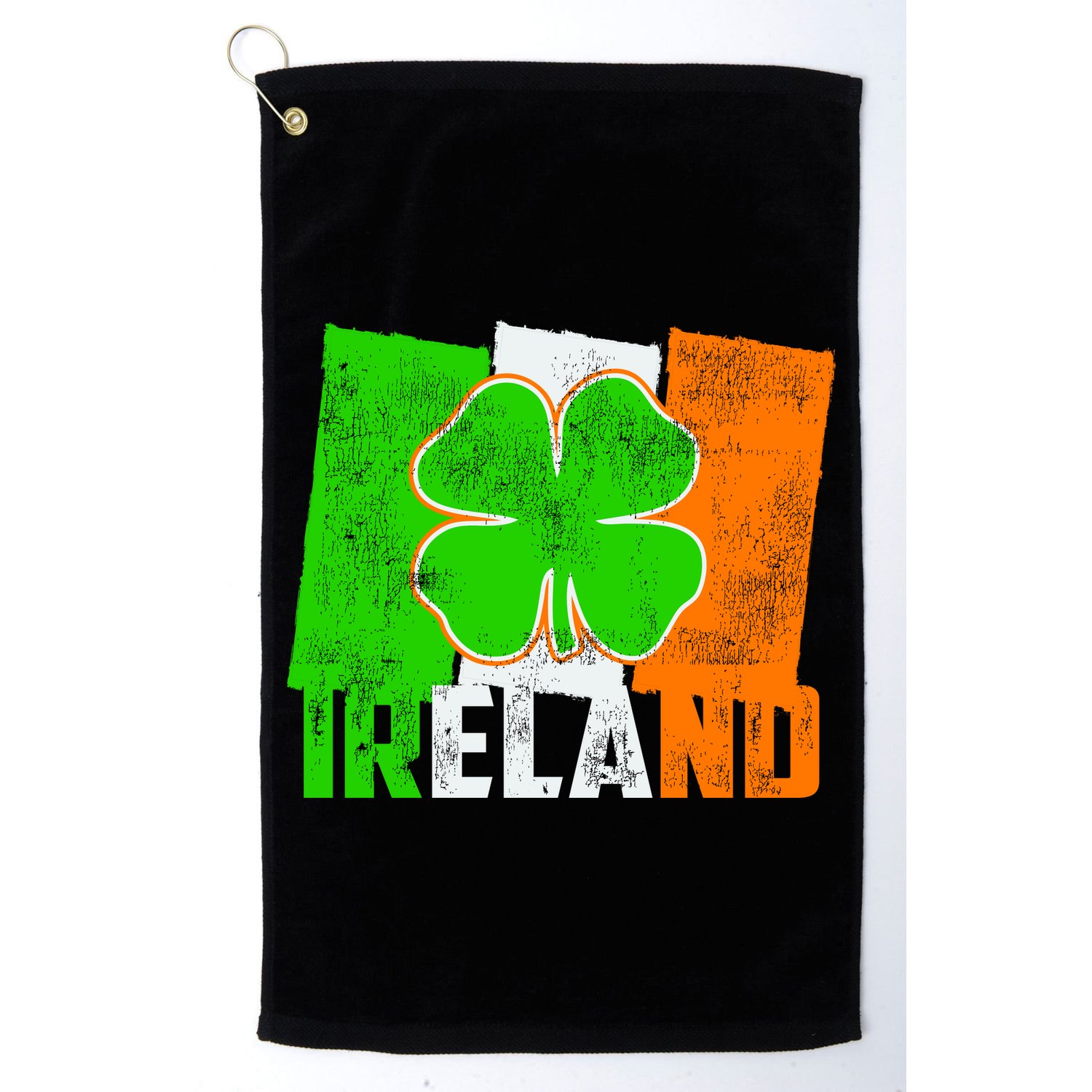Vintage Ireland Irish Flag St. Patrick's Day Golf Towel