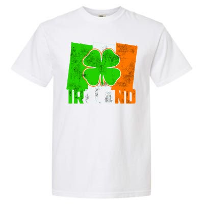 Vintage Ireland Irish Flag St. Patrick's Day Garment-Dyed Heavyweight T-Shirt