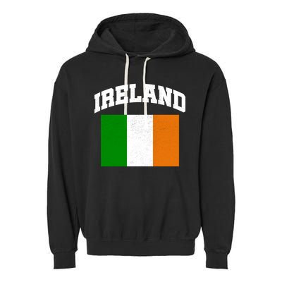 Vintage Ireland Team Flag Garment-Dyed Fleece Hoodie