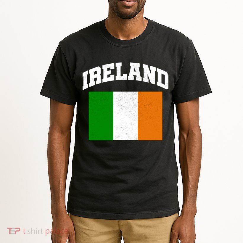 Vintage Ireland Team Flag Tall T-Shirt