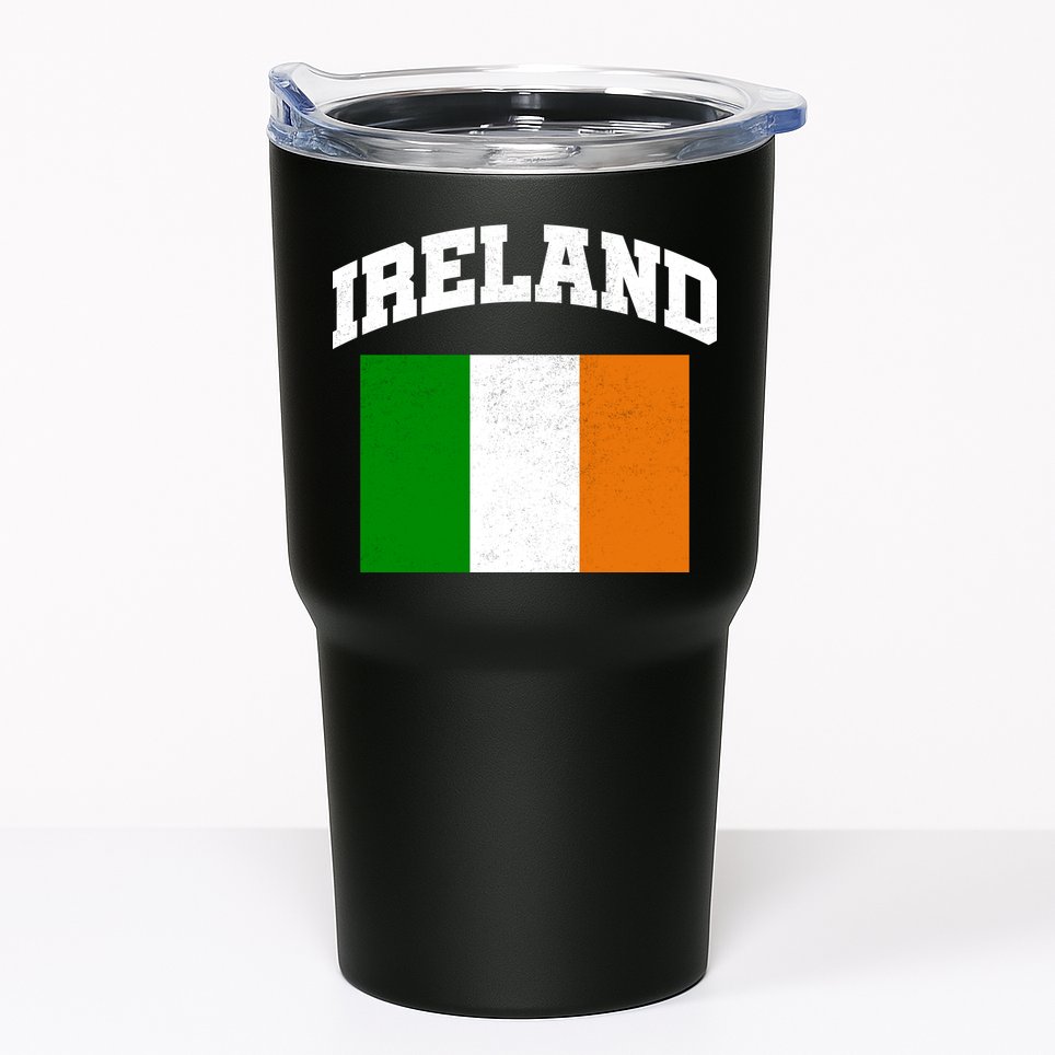 Vintage Ireland Team Flag Tumbler