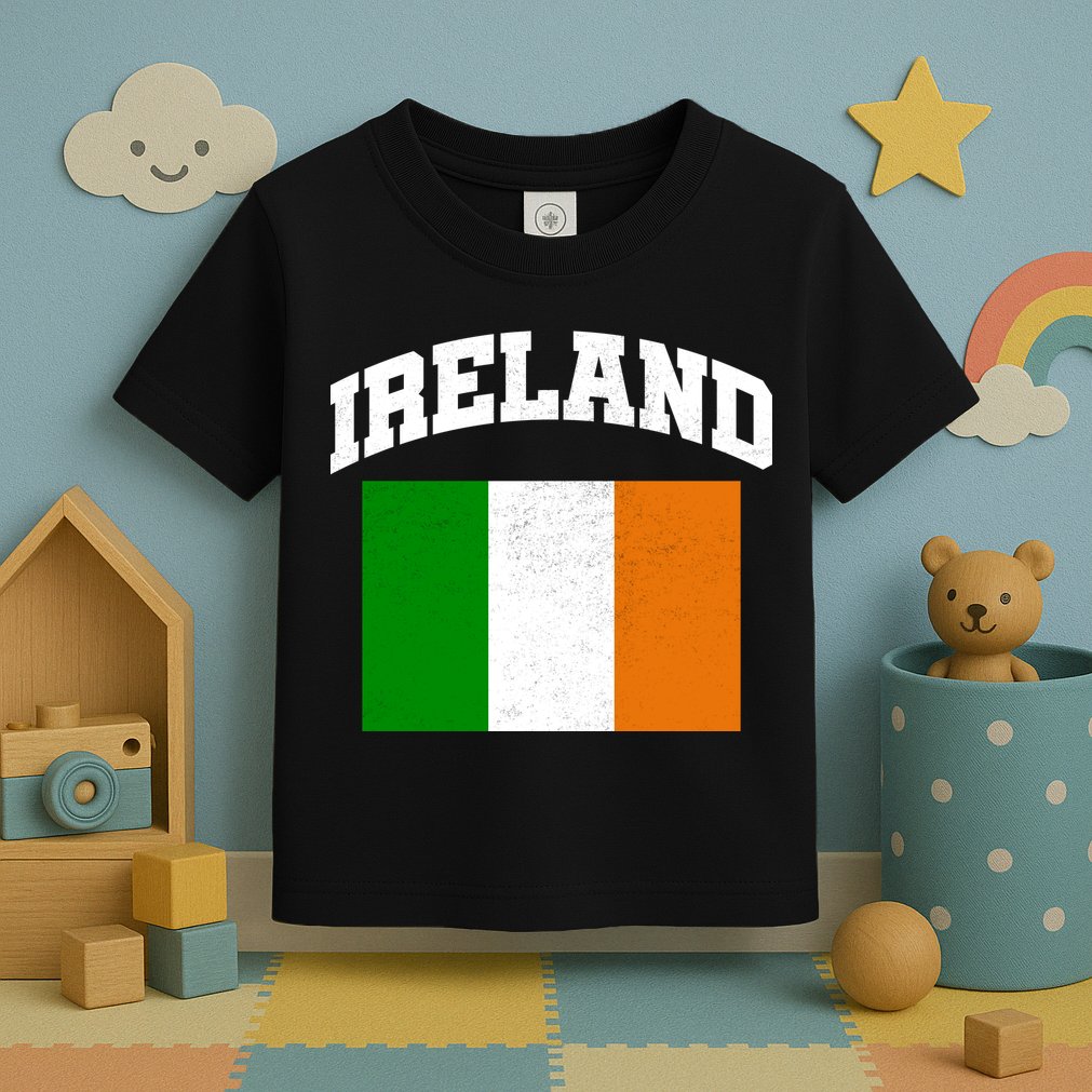 Vintage Ireland Team Flag Toddler T-Shirt