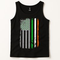 Vintage Irish American Flag Tank Top