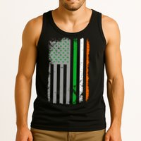 Vintage Irish American Flag Tank Top