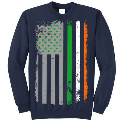 Vintage Irish American Flag Sweatshirt