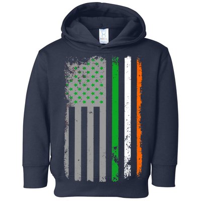 Vintage Irish American Flag Toddler Hoodie