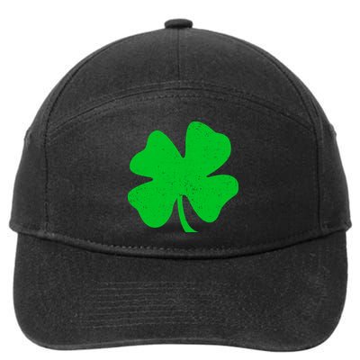 Vintage Irish Clover 7-Panel Snapback Hat