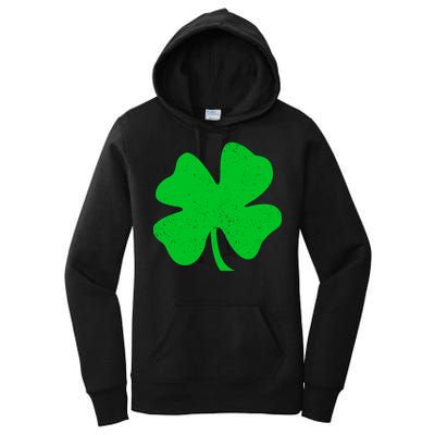 Vintage Irish Clover Women's Pullover Hoodie